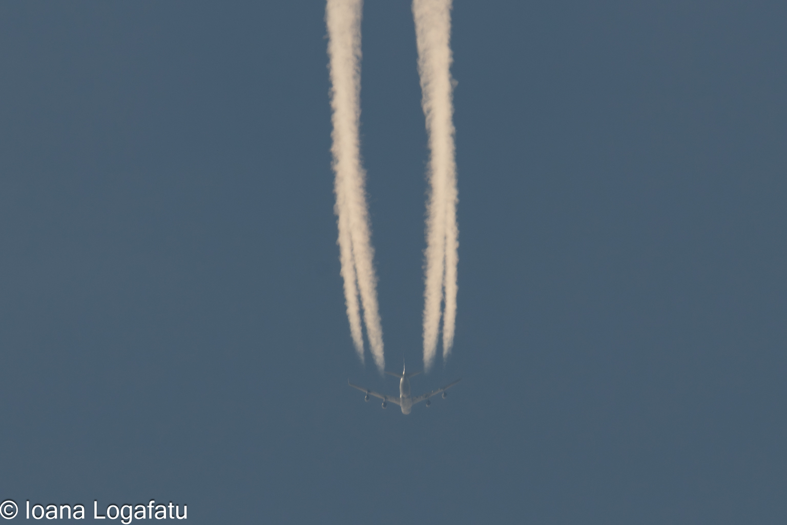 Above the clouds, a journey in progress